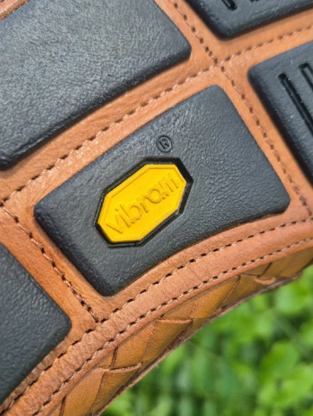 Trask (Italy) Men's Woven Genuine Leather Luxury Driving Loafers *VIBRAM SOLE*